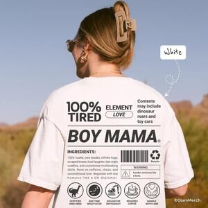 Boy Mama S Tee, Funny Mom Life Shirt